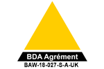 KIWA Certification - BDA Agrément - BAW-18-027-S-A-UK