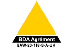 KIWA Certification - BDA Agrément - BAW-20-146-S-A-UK
